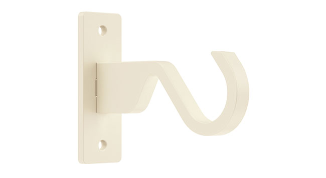 25mm Arc Linen Side Bracket - single