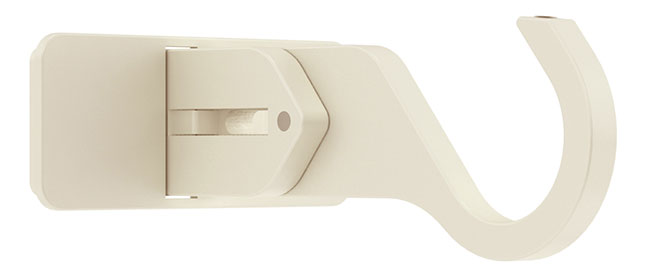 25mm Arc Linen Extendable Mid/Ceiling Bracket - single