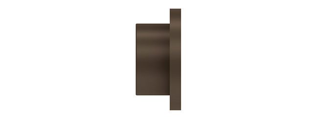 25mm Arc Mocha Disc Finial - single