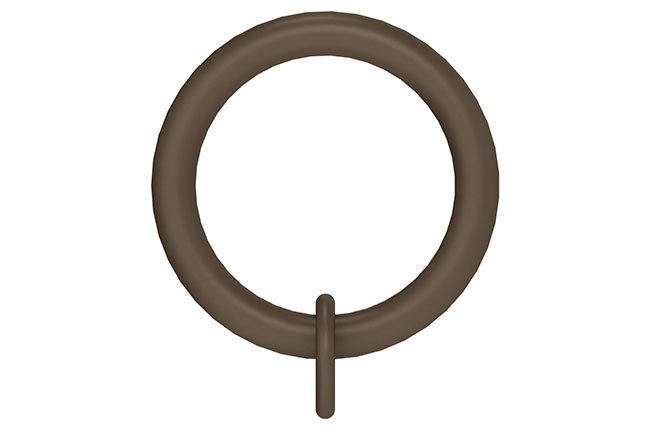 25mm Arc Mocha Rings - pack of 4