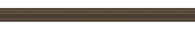 25mm Arc Mocha Curtain Pole only 300cm