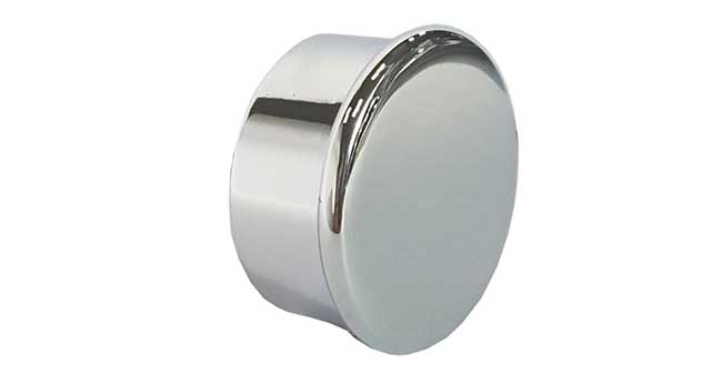 Speedy 35mm End Cap Chrome (Pair)