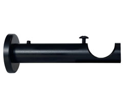 Jones 28mm Barrel Bracket Matt Black - Pair