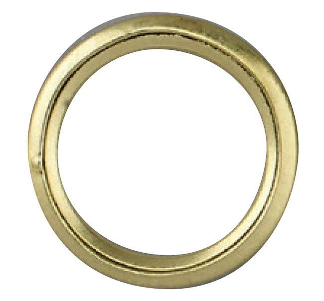 Rolls Hollow Brass Rings 25mm