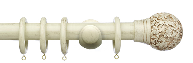 Integra 50mm Masterpiece Chantilly Pole Set 180cm Distressed