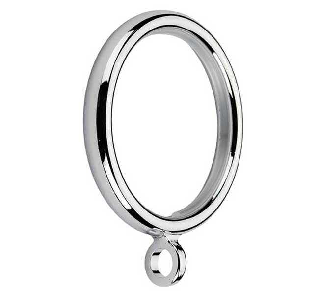 Integra 28mm Inspired Classik Rings (pack of 6) Chrome