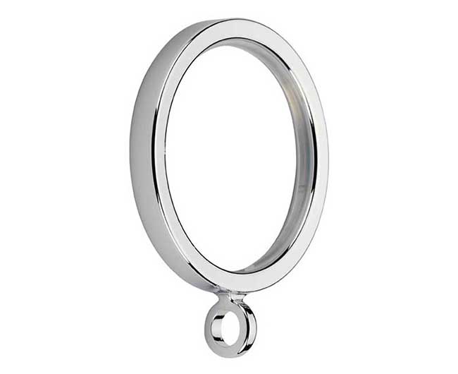 Integra 28mm Inspired Kubus Rings (pack of 6) Chrome