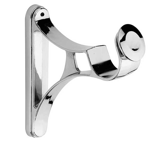 Integra 35mm Inspired Curvatura End Bracket (single) Chrome