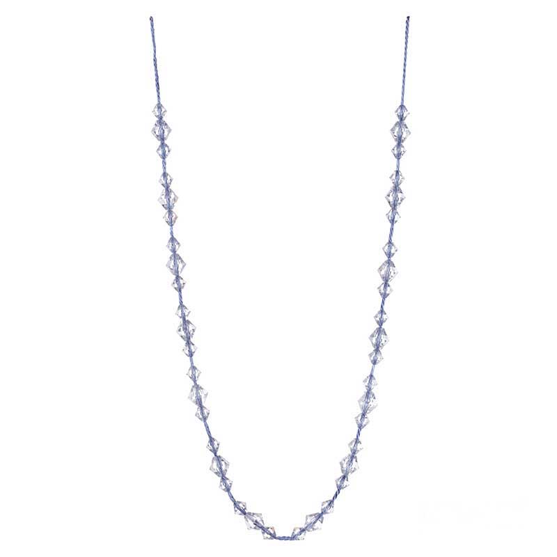 Gem Beaded Tieback - Sapphire