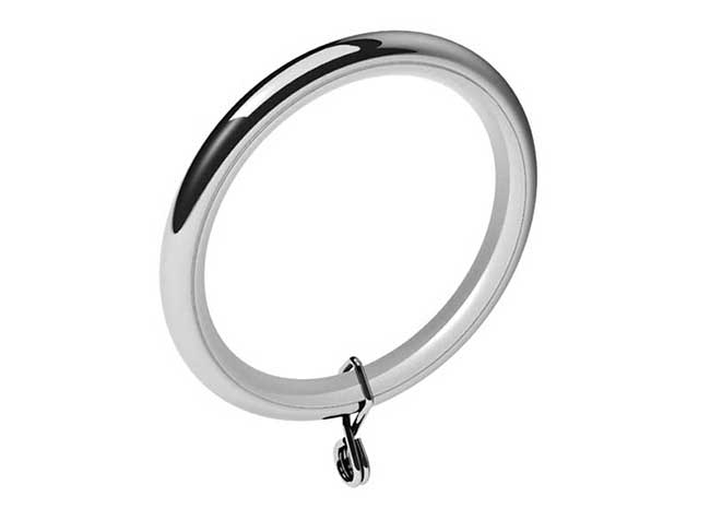 Swish 35mm Design Studio Lined Rings (pack of 4) Chrome