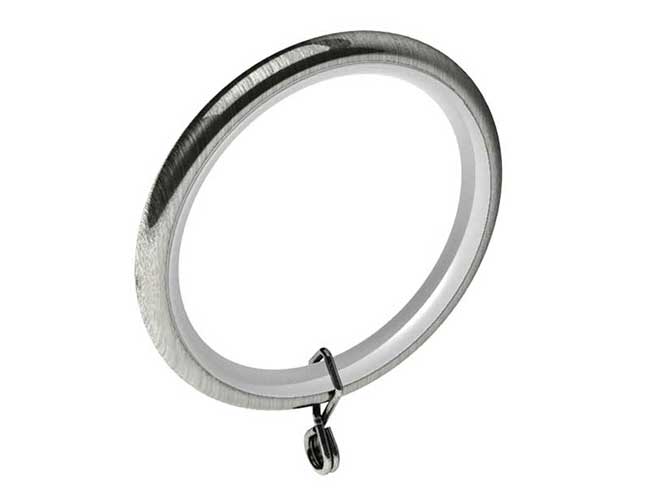 Swish 35mm Design Studio Lined Rings (pack of 12) Satin Stee