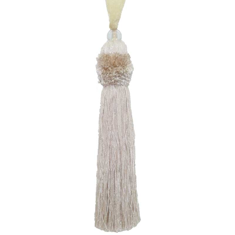 Lou Lou Ribbon Tassel Tieback - Ivory