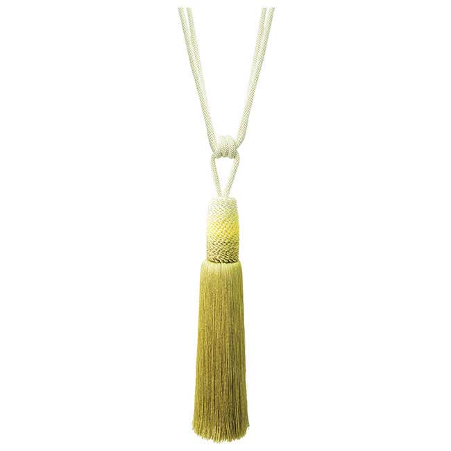 Ombre Tassel Tieback - Celery