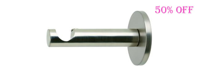 Swish 19mm Satin Nickel Effect Bracket