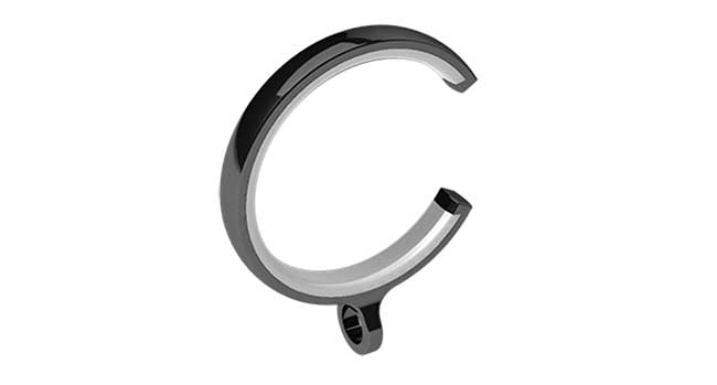 Swish Elements 28mm C Rings (pack of 4) Graphite