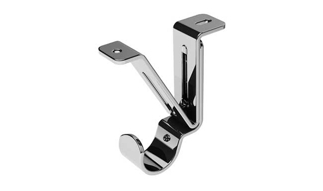 Swish Elements 28mm Top Fix Bracket (1) Chrome