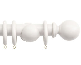 Shore 35mm Ball Pole Set 360cm - White