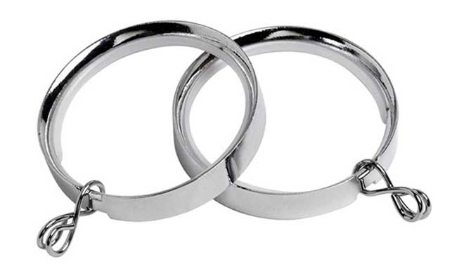 Speedy 35mm Flat Lined Ring Chrome Pack of 10