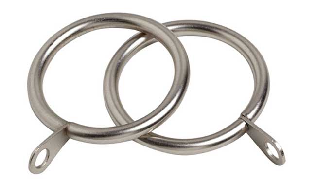 Speedy Pristine Rings Pack of 8 Satin Silver for 25-28mm pol