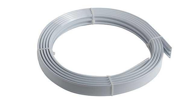 Speedy Streamline Curtain Track 350cm Coil White