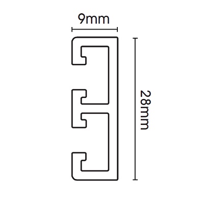 Swish Delux Track Only 300cm