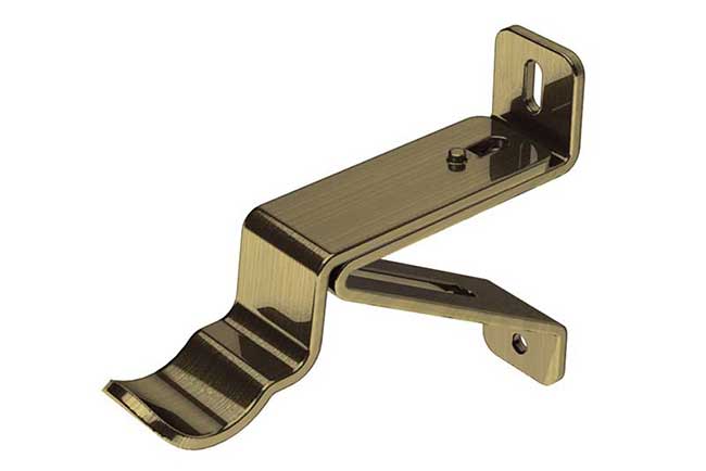 Swish Elements 28mm Passing Bracket (1) Antique Brass