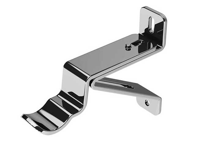 Swish Elements 28mm Passing Bracket (1) Chrome