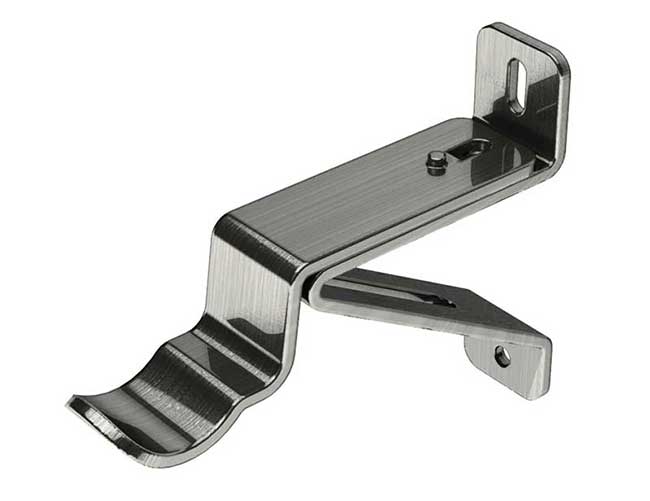 Swish Elements 28mm Passing Bracket (1) Satin Steel