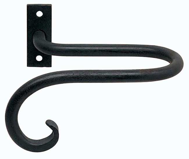 Artisan Classic Wrought Iron Regular Holdbacks Curl