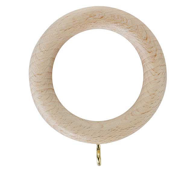 Pack Of 50 Brown Curtain Ring Loops Fits Up To 35mm Poles Dark Brown Large Rod Hoops 