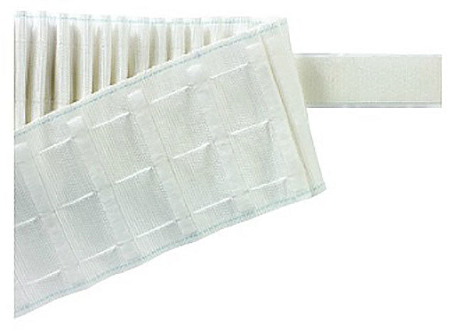 Tape 3" Stikpleat Press & Drape White 1mt