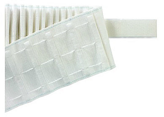 Tape 3" Stikpleat Press & Drape White Box 100m