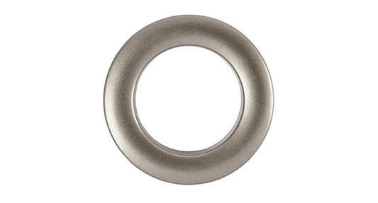 Aura 36mm Eyelet Curtain Rings Satin Steel single