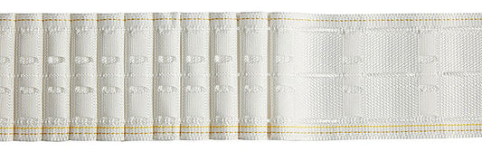 Masterpleat 76mm (3") White Pencil Pleat Tape Box 50mt