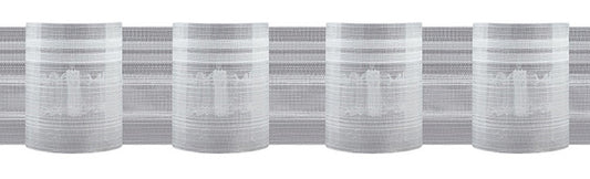 Premium Creativepleat 80mm Translucent Wave Tape Box 50mt