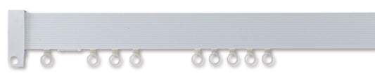 Hallis Superglide Uncorded Metal Curtain Track 150cm White