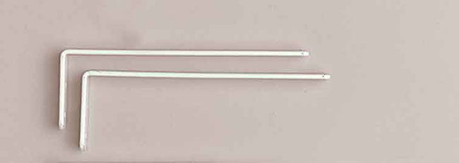 Hallis Superglide Metal Extension Brackets 150mm Pair