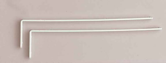 Hallis Superglide Metal Extension Brackets 225mm Pair