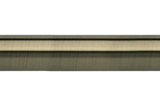 28mm Neo Curtain Pole 150cm Spun Brass