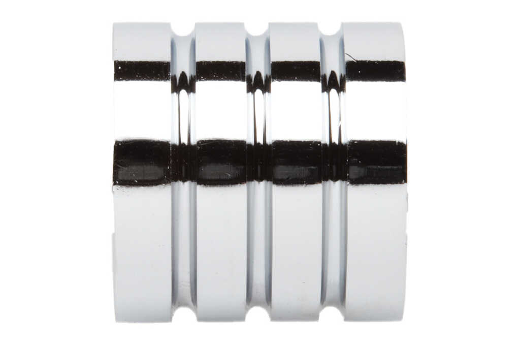 35mm Neo Chrome Stud Finials (pair)