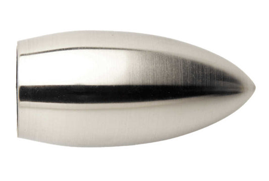 35mm Neo Stainless Steel Bullet Finials (pair)