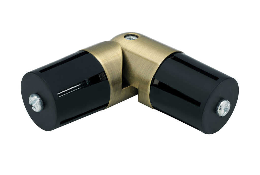 35mm Neo Spun Brass Elbow Joiner