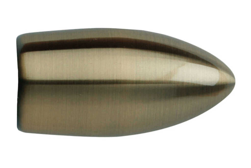 35mm Neo Spun Brass Bullet Finials (pair)