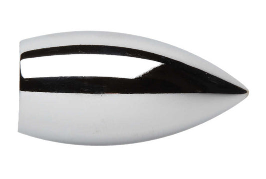 35mm Neo Chrome Bullet Finials (pair)