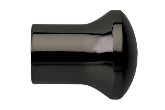 35mm Neo Black Nickel Trumpet Finials (pair)