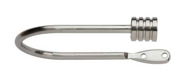 Neo Stainless Steel Stud 140mm Holdbacks Pair