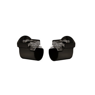 Speedy 28mm Recess Brackets - pair  - Matt Black