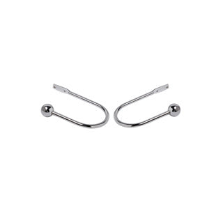 Speedy Ball Holdbacks Pk of 2 - Chrome