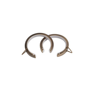Speedy Metal Lined Passing Rings for 28mm dia pole Pk of 8 - Antique B ...