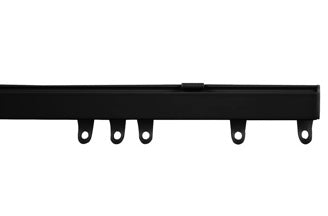 Speedy Fineline Aluminium Curtain Track 200cm Black